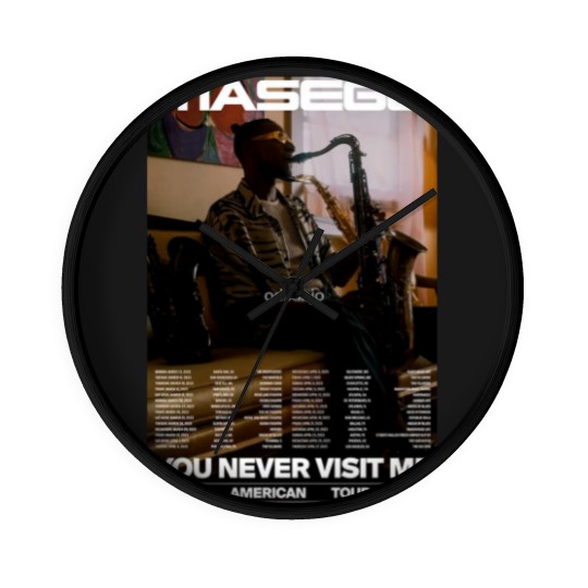 Discover Masego You Never Visit Me Tour 2023 dodson1 | Essential Wall Clocks