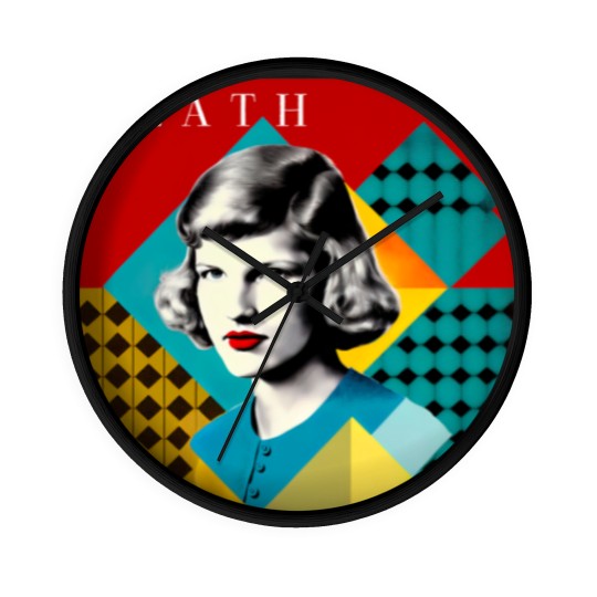 Discover SYLVIA PLATH(1)SYLVIA PLATH(1)SYLVIA PLATH(1)SYLVIA PLATH(1) Wall Clocks