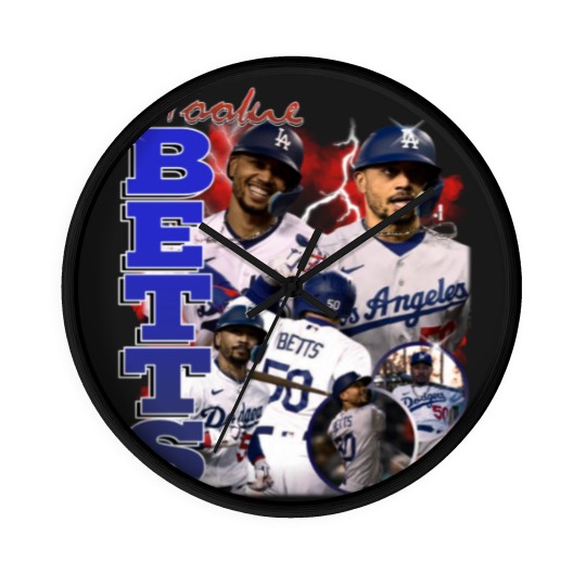 Discover Vintage Mookie Betts Wall Clocks