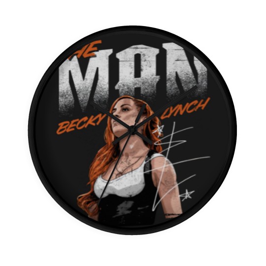 Discover Becky Lynch The Man Wall Clocks
