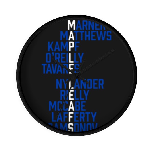 Discover Maple Leafs Wordle 2023 Maple Leafs Wordle 2023 Wall Clocks