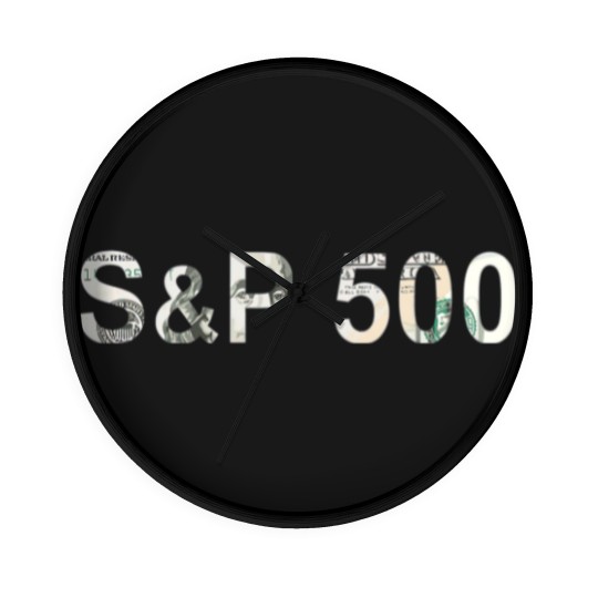 Discover S P 500 Stock Market Index Wall Clocks