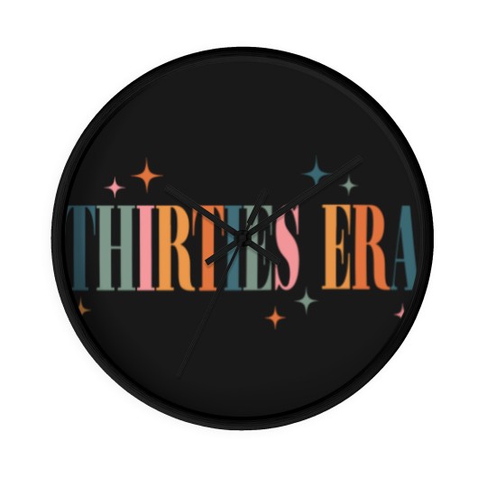 Discover In My Thirties Era  30th Birthday 1994  Wall Clocks