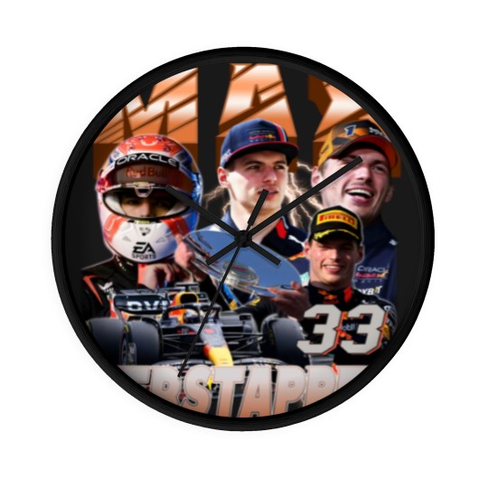 Discover Max Ver stappen Vintage Wall Clocks, Ver stappen Racing Wall Clocks