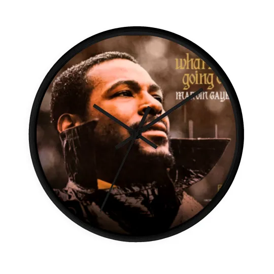Discover Marvin Gaye - What's Going On Wall Clocks