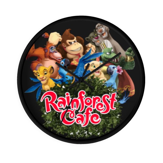 Discover Sweet Food in Rainforest Cafe 2 Restaurant Wall Clocks