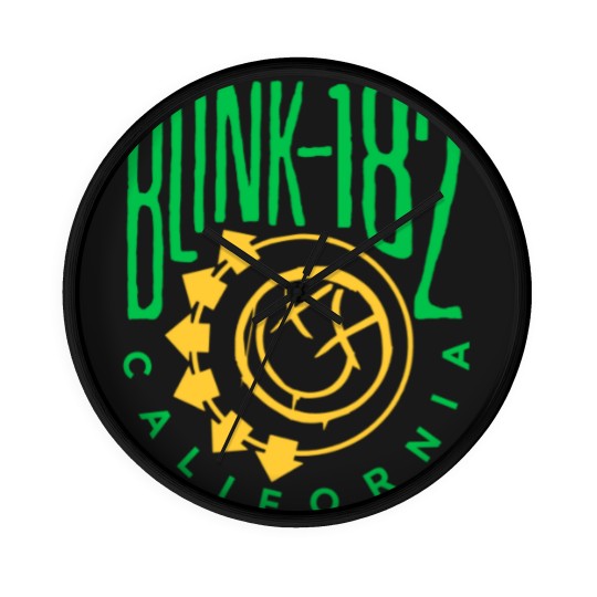 Discover Blink-128 Wall Clocks, Smiley Face Wall Clocks, Rock Show Wall Clocks,
