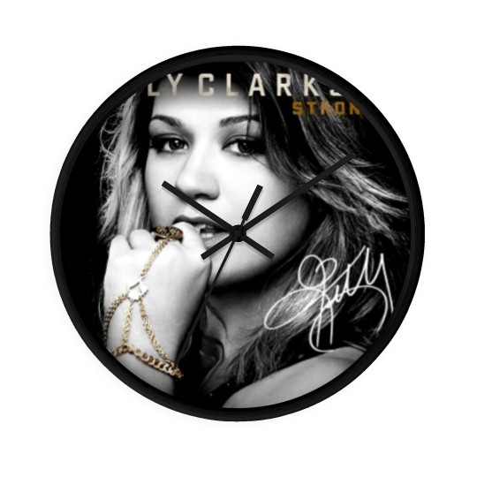 Discover Kelly Clarkson Stronger Signature Wall Clocks, Kelly Clarkson Wall Clocks