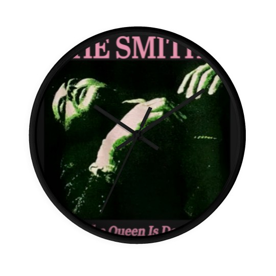 Discover Vintage The Smiths Green Y2K Rock Retro Punk The Queen Is Dead Wall Clocks