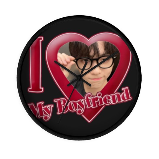 Discover Soobin TXT ‘i love my boyfriend’ Army78th Field Artillery Regiment wo Txt Wall Clocks