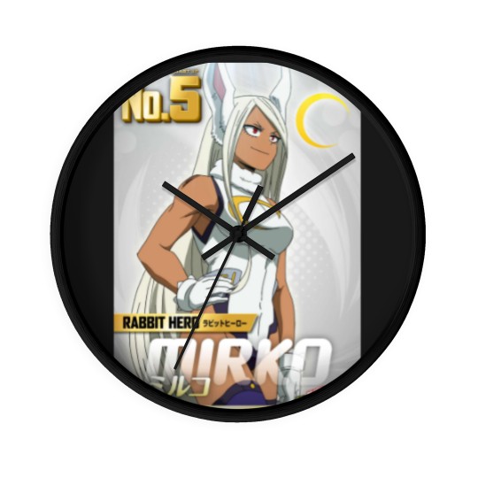 Discover Hero Mirko From Bnha Wall Clocks