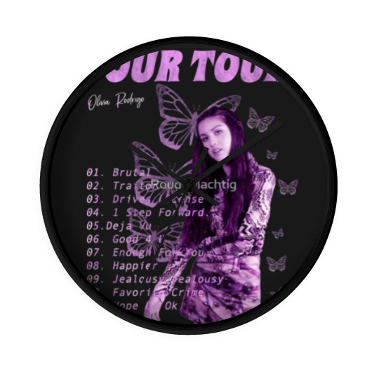Discover Sour Tour concert Classic Wall Clocks