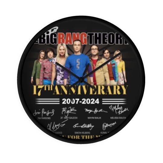 Discover The Big Bang Theory Wall Clocks | The Big Bang Anniversary Wall Clocks