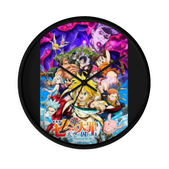 Discover Seven Deadly Sin Cover Wall Clocks