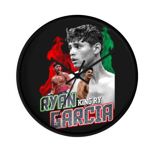 Discover Ryan Garcia T-ShirtKing Ry Vintage Classic Wall Clocks
