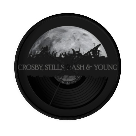Discover Crosby, Stills, Nash Young moon - Crosby Stills Nash Young Moon - Wall Clocks