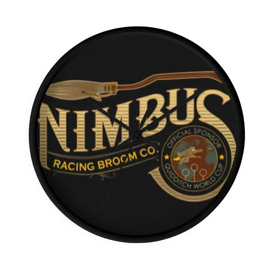 Discover Nimbus Racing Broom Company Unisex Wall Clocks Wall Clocks