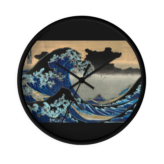 Discover Hokusai great wave Wall Clocks