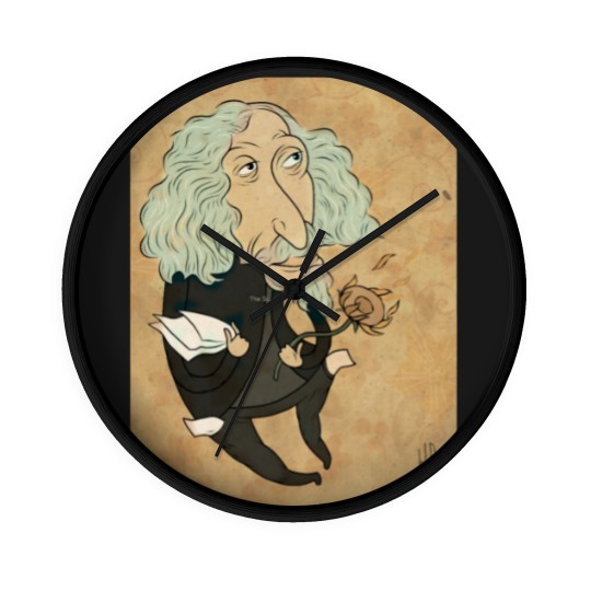 Discover El Caballero de Paris, Heyder Luis Reyes, Backroom Art Wall Clocks