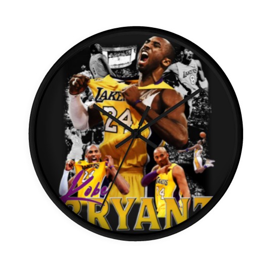 Discover Kobe Bryant Wall Clocks, Vintage Kobe Bryant Wall Clocks