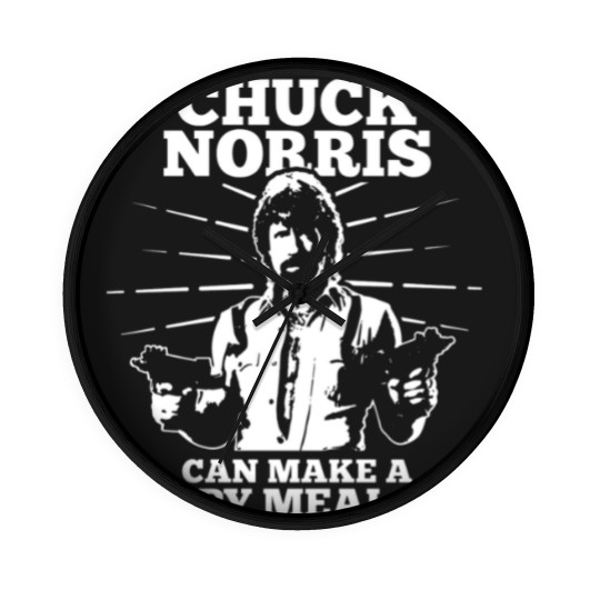 Discover Chuck Norris Wall Clocks
