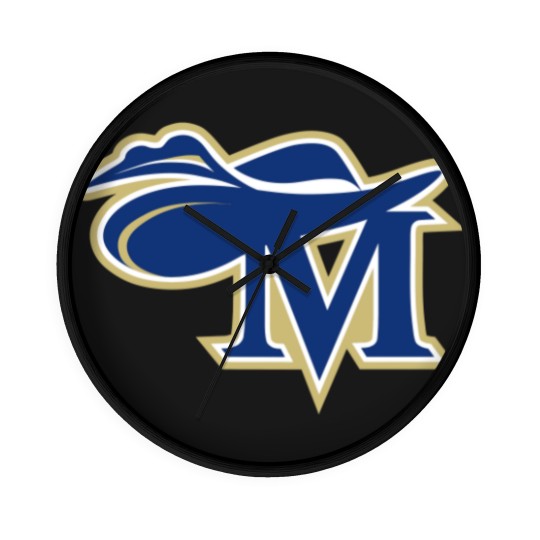 Discover Montreat College Cavaliers Logo Wall Clocks