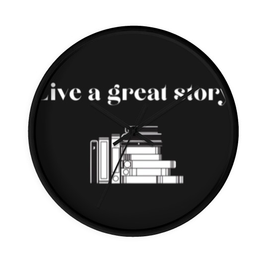 Discover Live a great story 5 Wall Clocks