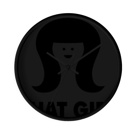 Discover THAT GIRL Wall Clocks