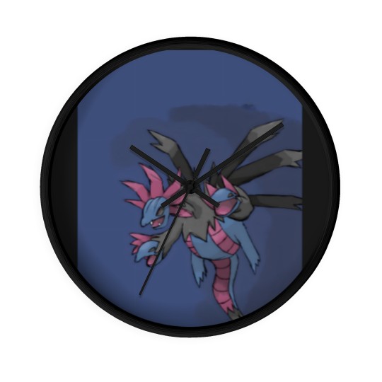 Discover Its Hydreigon Time Graphic Wall Clocks