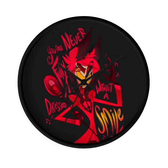 Discover hazbin's hotel's alastor classic Essential Wall Clocks