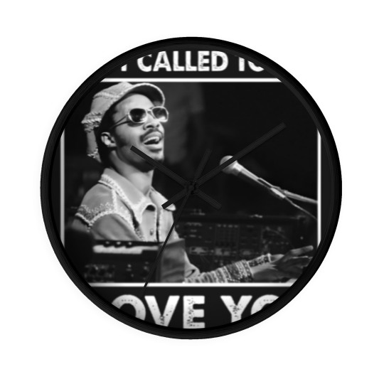 Discover I Just Called To Say I Love You Stevie Wonder Gift Wall Clocks