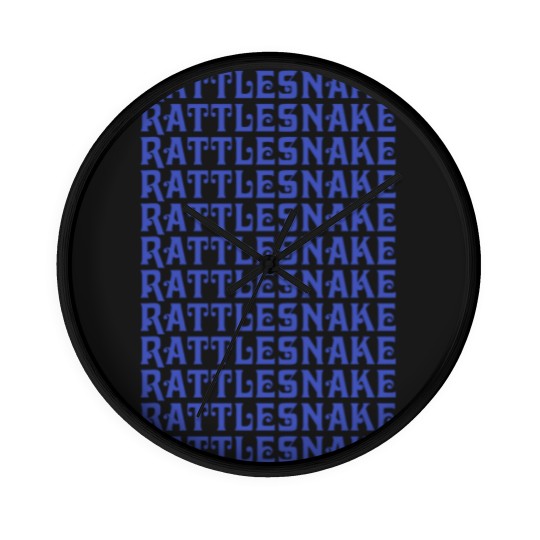 Discover King Gizzard Rattlesnake 1 Wall Clocks