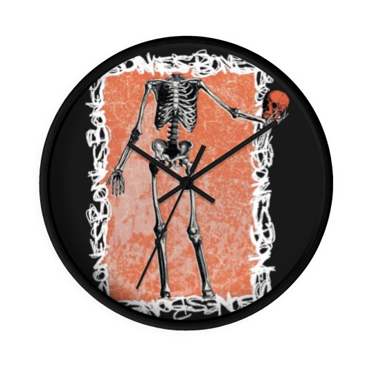 Discover Vintage Bones Imagine Dragons Wall Clocks, Bones Imagine Dragons Wall Clocks