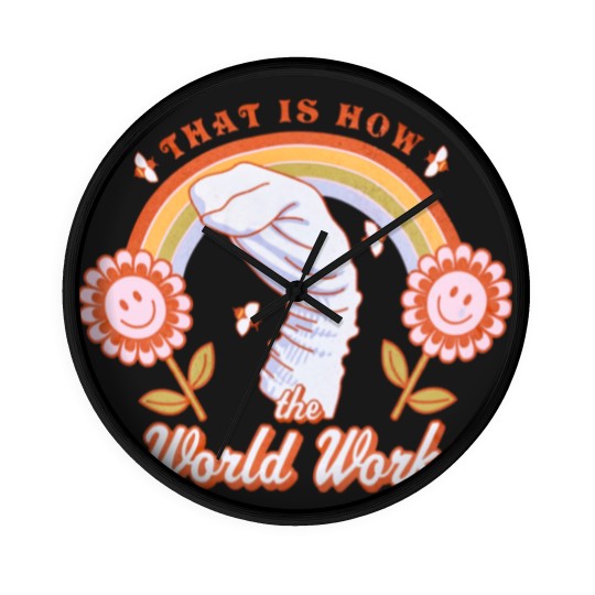 Discover Bo Burnham How The World Works Bo Burnham Merch Wall Clocks