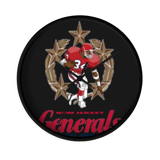 Discover USFL football new jersey generals  design Arizonna Wranglers Wall Clocks