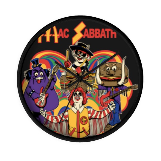 Discover Mac Sabbath Black Espresso Wall Clocks