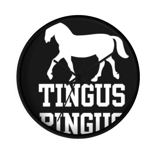 Discover Boston Basketball Fan Tingus Pingus Unicorn Wall Clocks