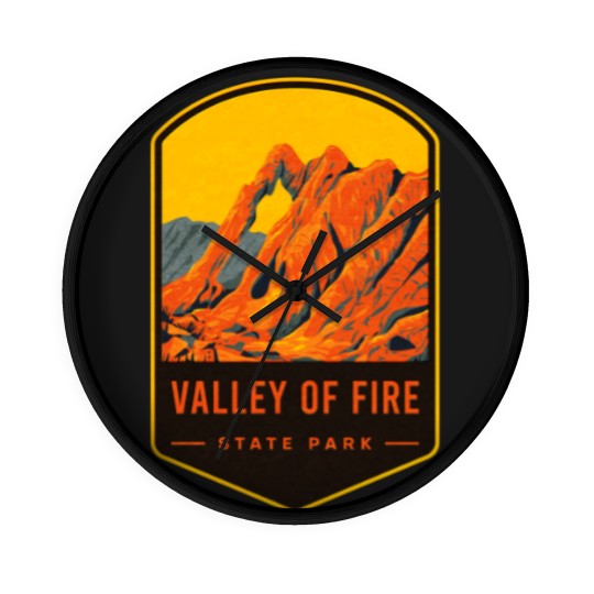 Discover Valley Of Fire State Park Wall Clocks