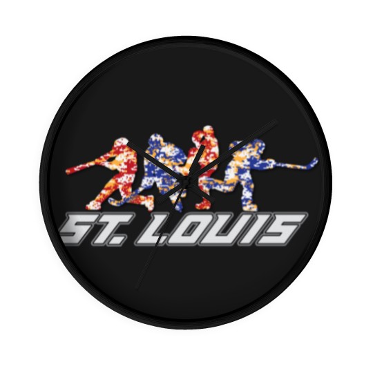Discover St. Louis Sports Wall Clocks