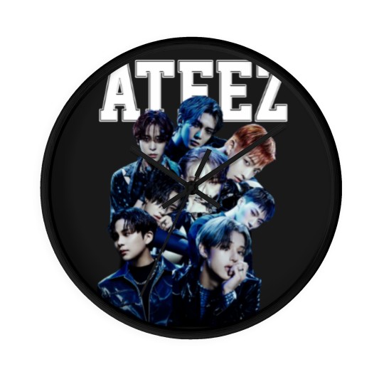Discover Ateez Vintage Wall Clocks, Ateez Wall Clocks,Ateez Break The Wall Wall Clocks