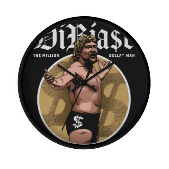 Discover Ted DiBiase Million Dollar Man Pose Wall Clocks