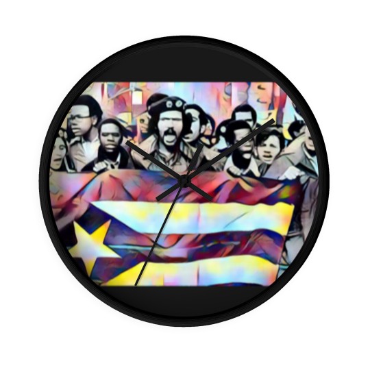 Discover Young Lords Of New York Active Wall Clocks