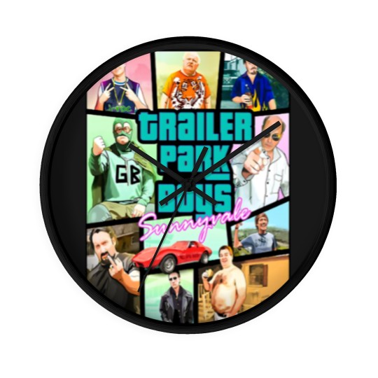 Discover trailer park biys Wall Clocks