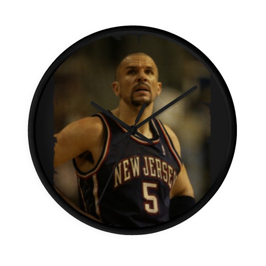 Discover Jason Kidd - Vintage Design Of Basketball Wall Clocks