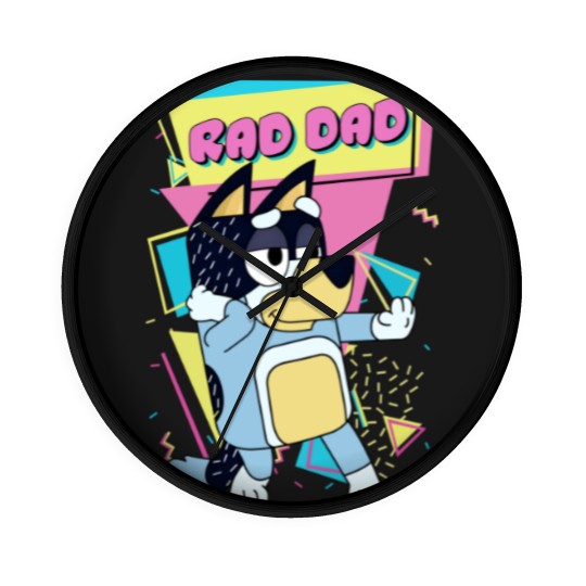 Discover Rad Dad Wall Clocks, Rad Dad Gift For Daddy, Rad Dad