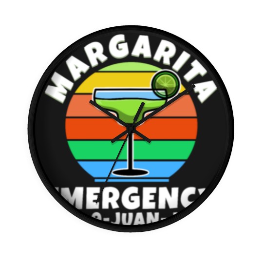 Discover Margarita Emergency Wall Clocks