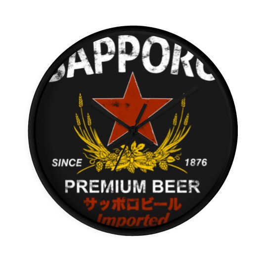 Discover Sapporo Beer Wall Clocks