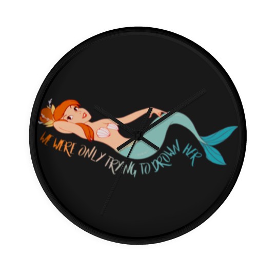 Discover MERMAID LAGOON Pillow Wall Clocks