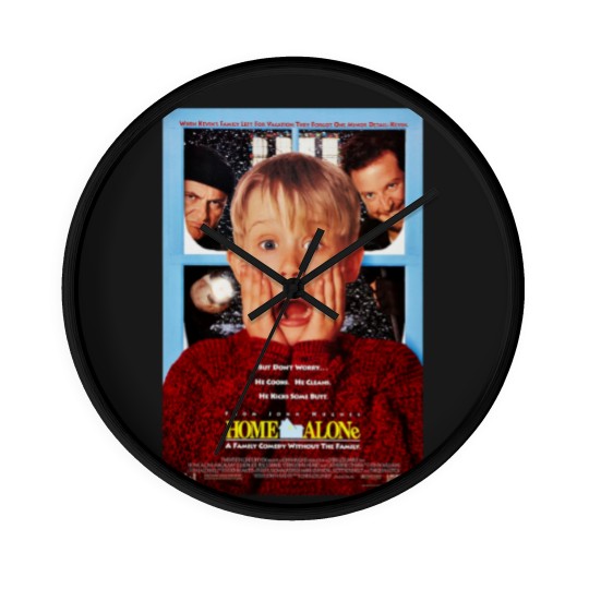 Discover home alone Classic Wall Clocks