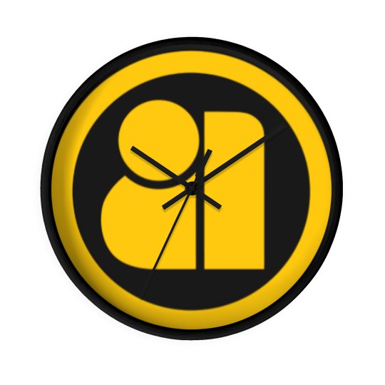 Discover AMERICAN INTERNATIONAL PICTURES Wall Clocks - Defunct Film Production Company - Black Version - American International Pictures - Wall Clocks